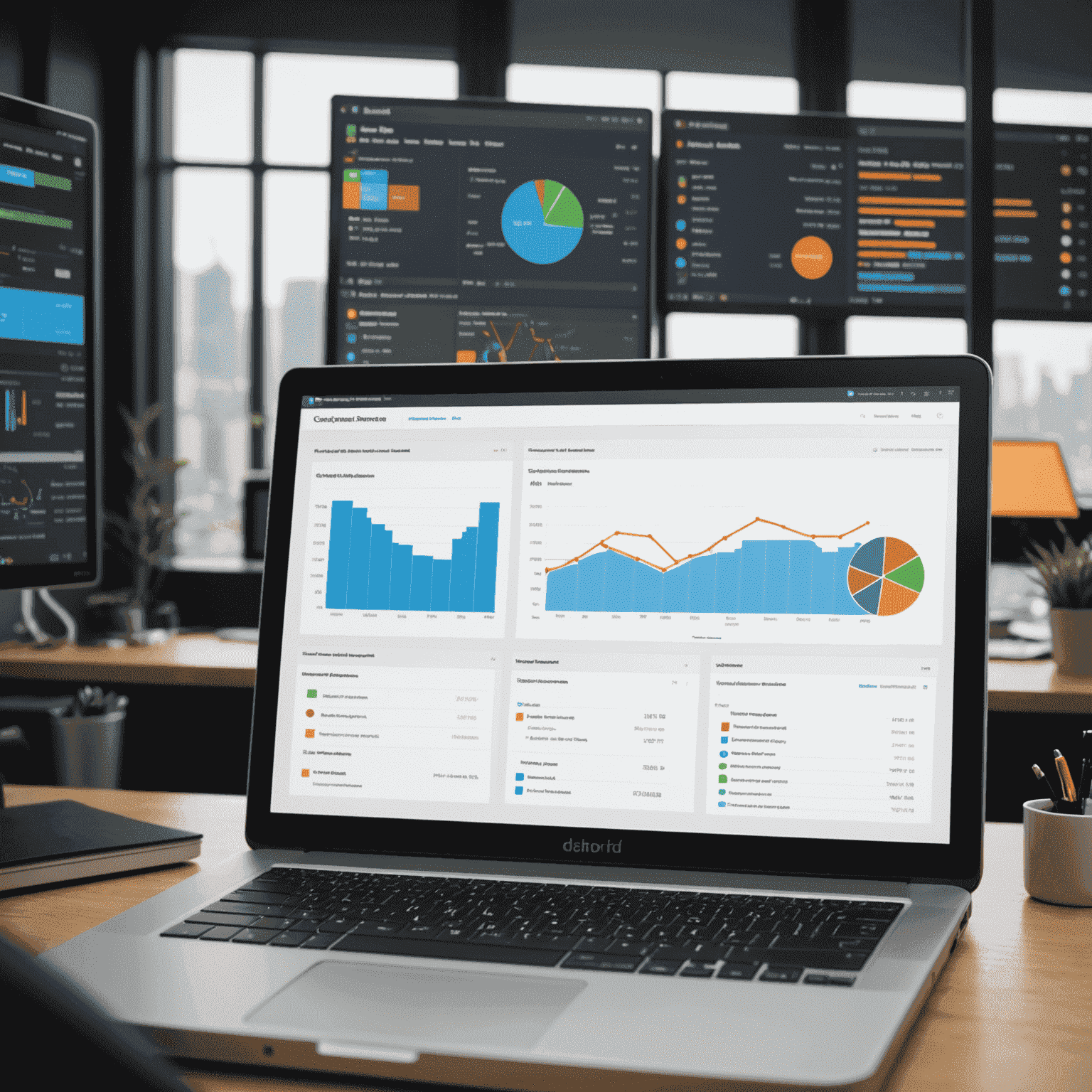 Tableau de bord montrant la gestion des ressources réseau